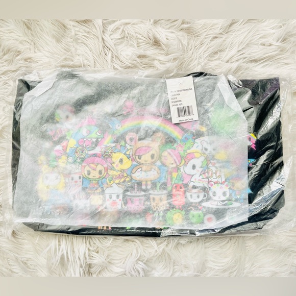 Tokidoki Sunshine Friends Graphic Print Tote Bag (SDCC 2019 Exclusive) - Picture 2 of 4